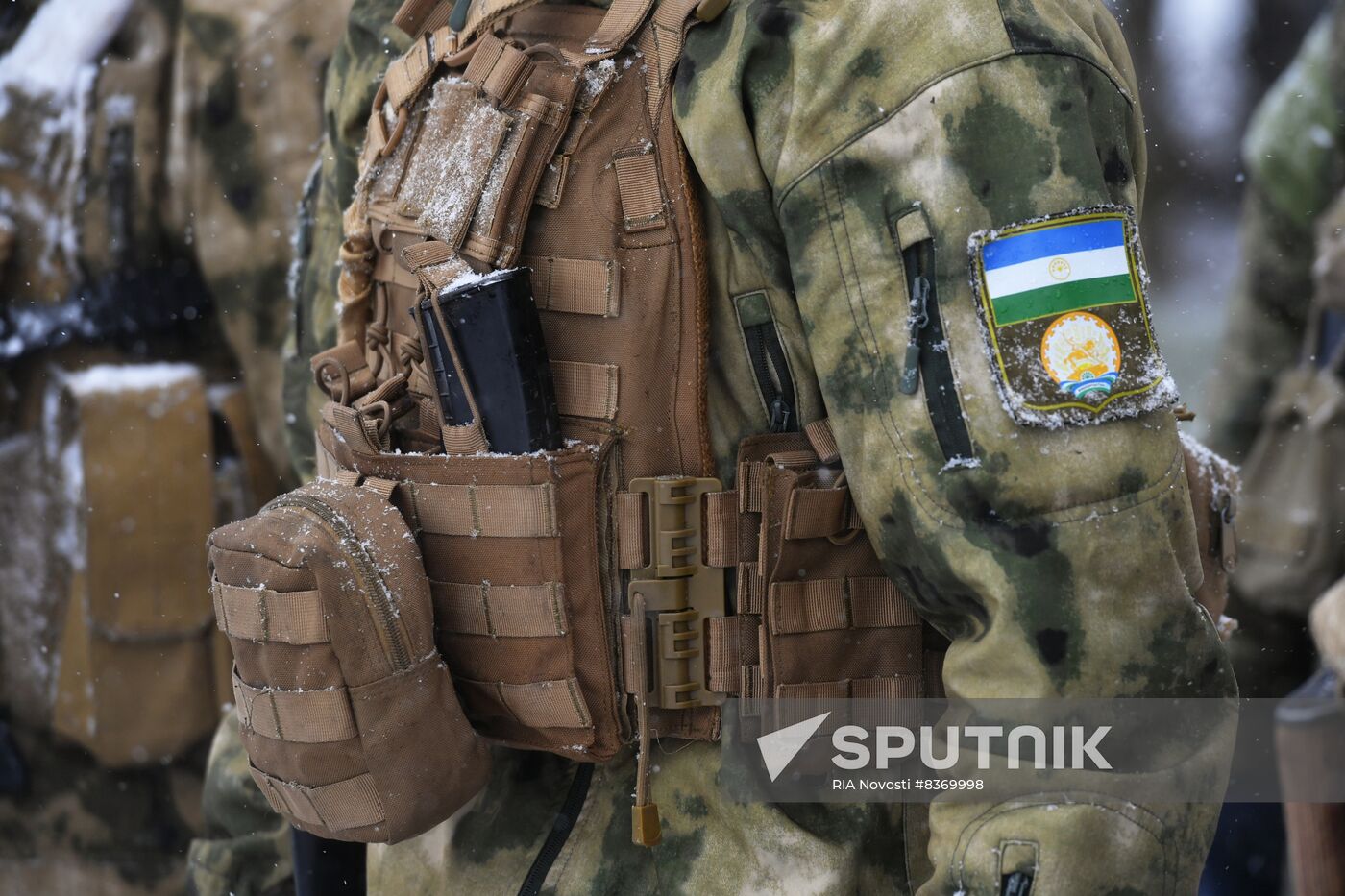 Russia Ukraine Military Operation Reservists Training