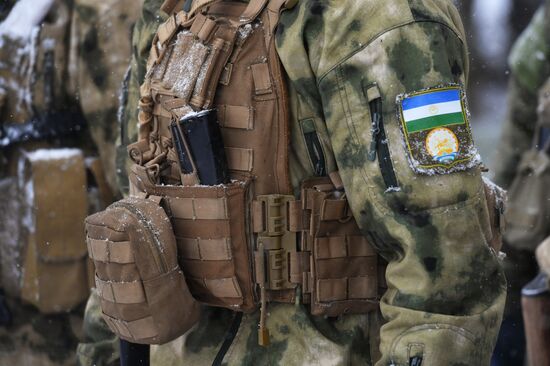 Russia Ukraine Military Operation Reservists Training