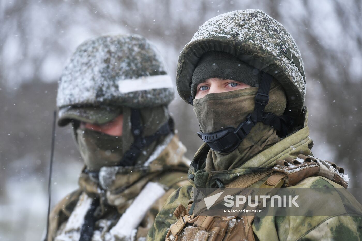 Russia Ukraine Military Operation Reservists Training