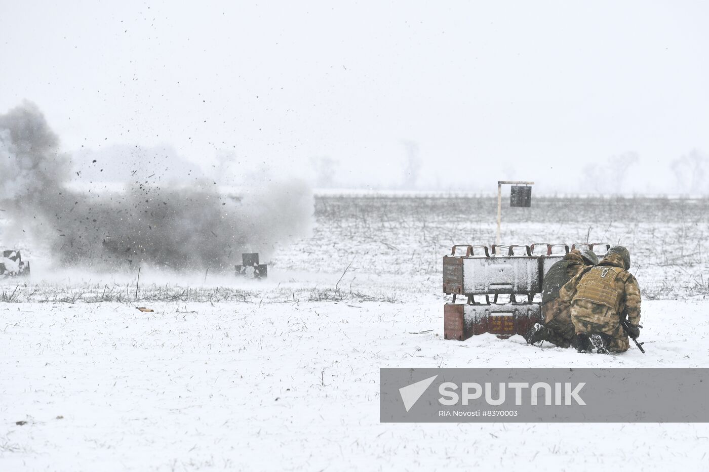 Russia Ukraine Military Operation Reservists Training