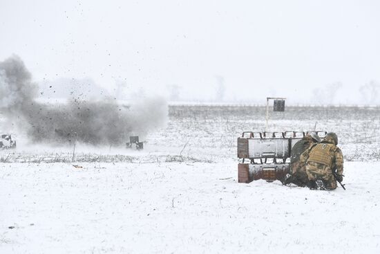 Russia Ukraine Military Operation Reservists Training