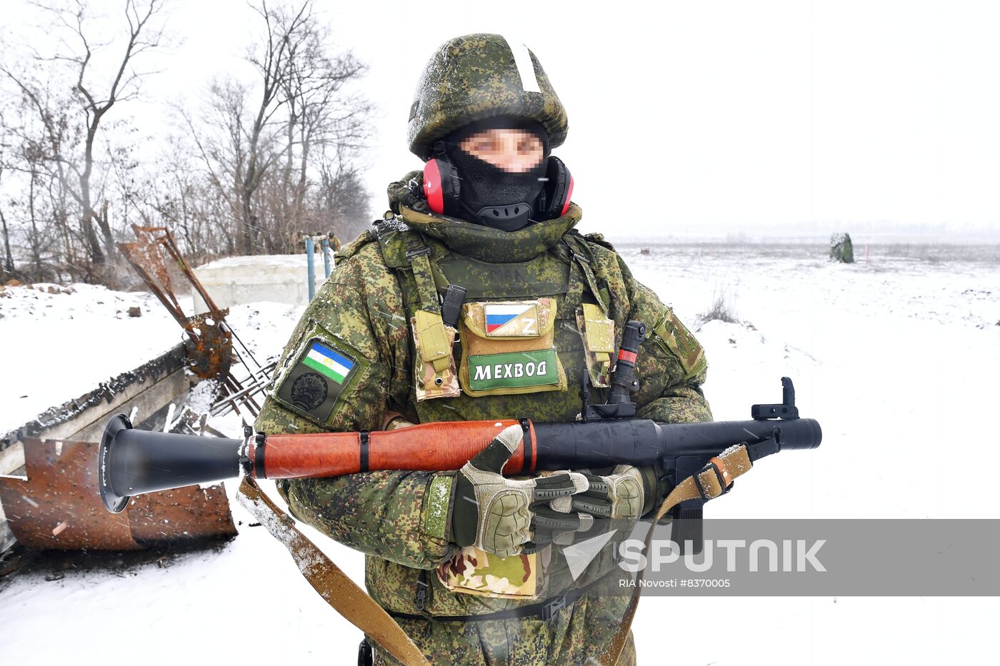 Russia Ukraine Military Operation Reservists Training