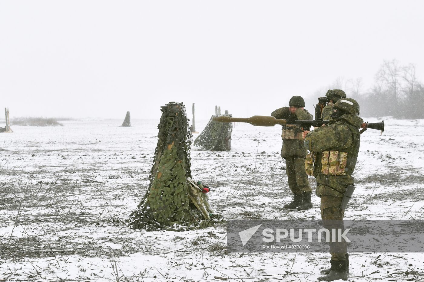 Russia Ukraine Military Operation Reservists Training