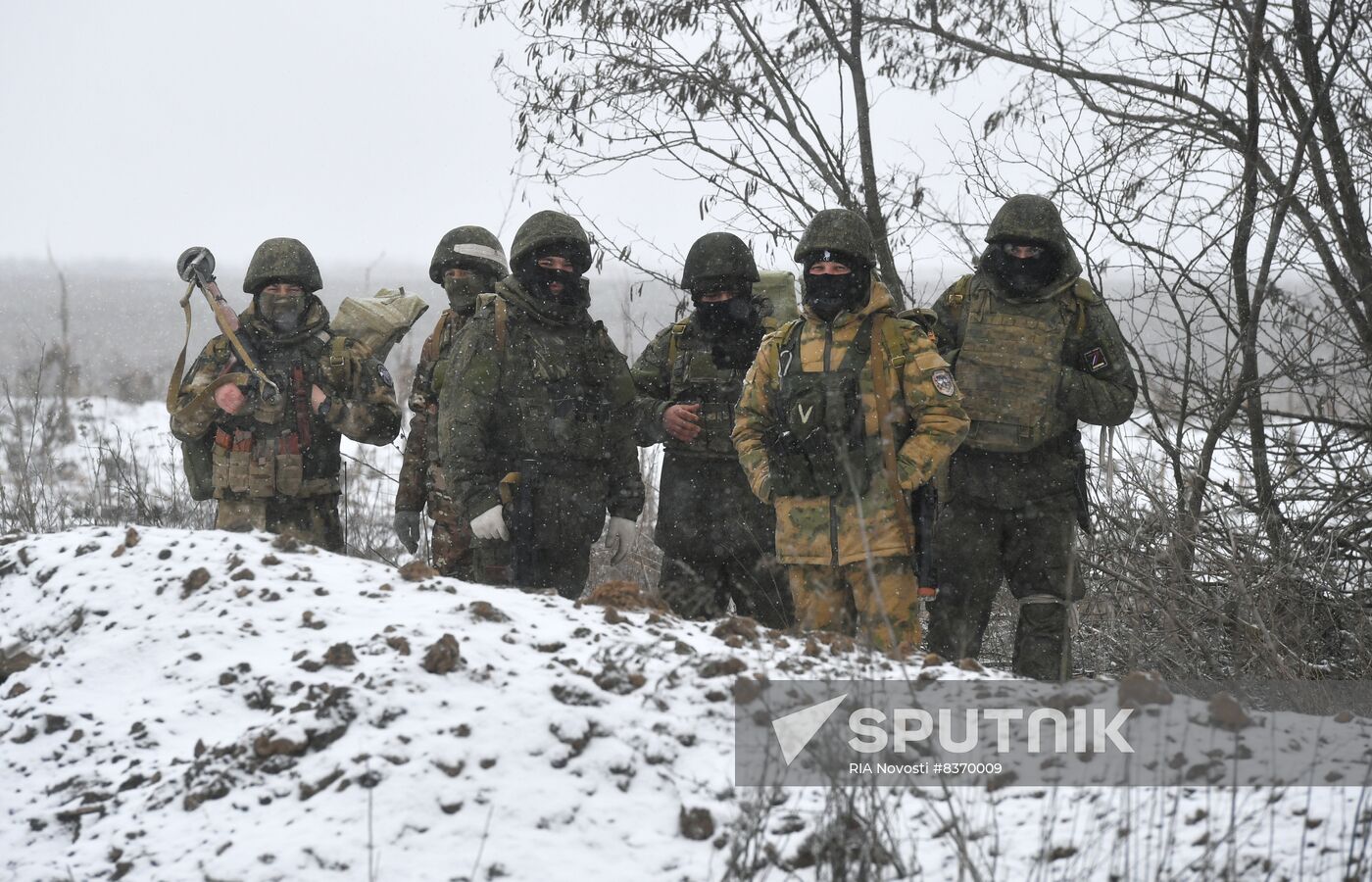 Russia Ukraine Military Operation Reservists Training