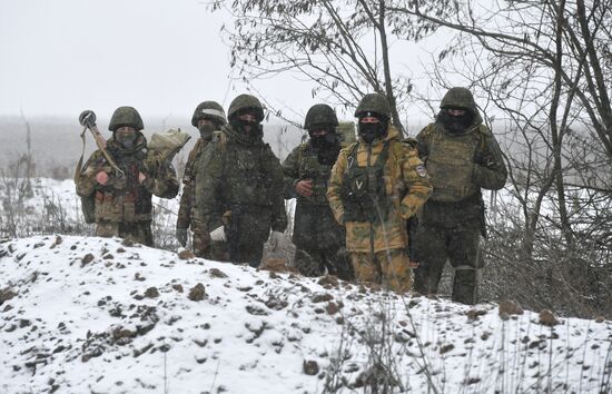Russia Ukraine Military Operation Reservists Training