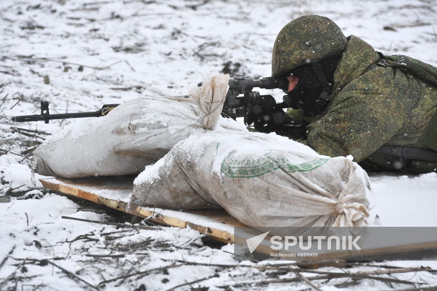 Russia Ukraine Military Operation Reservists Training