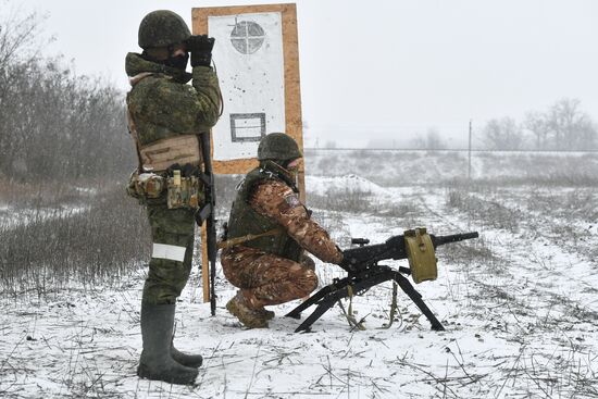 Russia Ukraine Military Operation Reservists Training