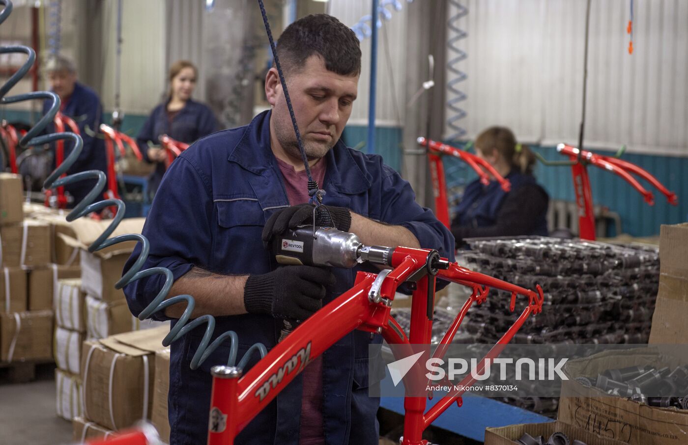 Russia Bicycle Production