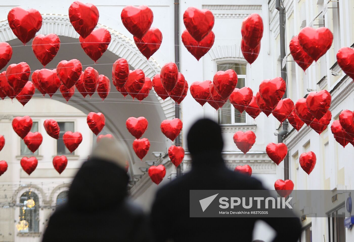 St. Valentine's Day in Moscow