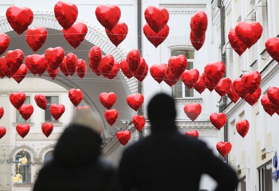 St. Valentine's Day in Moscow