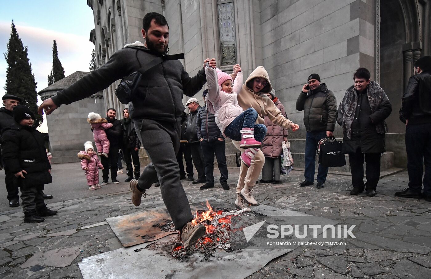 Russia Armenia Trndez Celebration