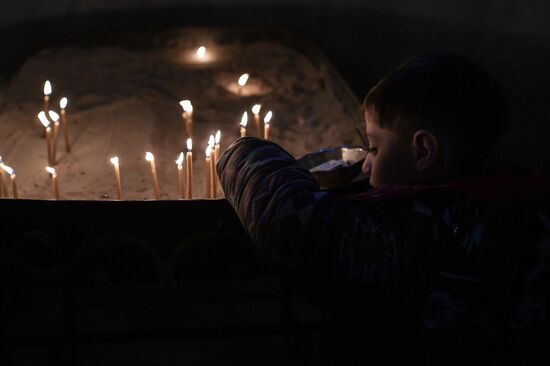 Russia Armenia Trndez Celebration