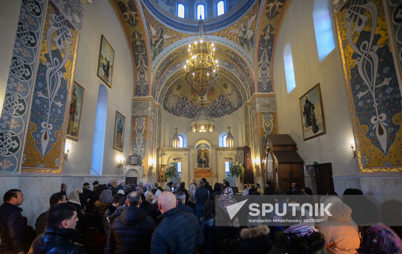 Russia Armenia Trndez Celebration