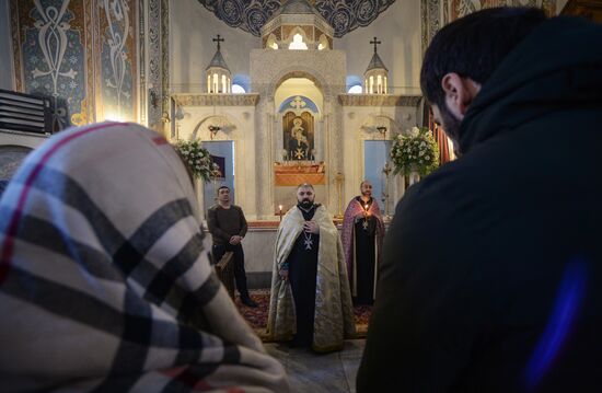 Russia Armenia Trndez Celebration