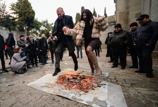 Russia Armenia Trndez Celebration