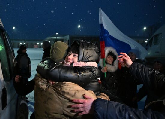 Russia Ukraine Military Operation POW Exchange