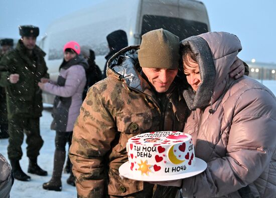 Russia Ukraine Military Operation POW Exchange