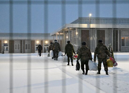 Russia Ukraine Military Operation POW Exchange