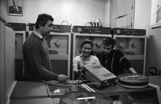 Students from Cambodia studying at Kharkov Polytechnic Institute
