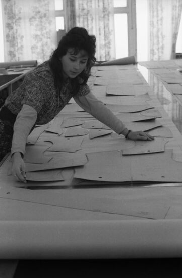 Cosmos sewing production association in Moscow