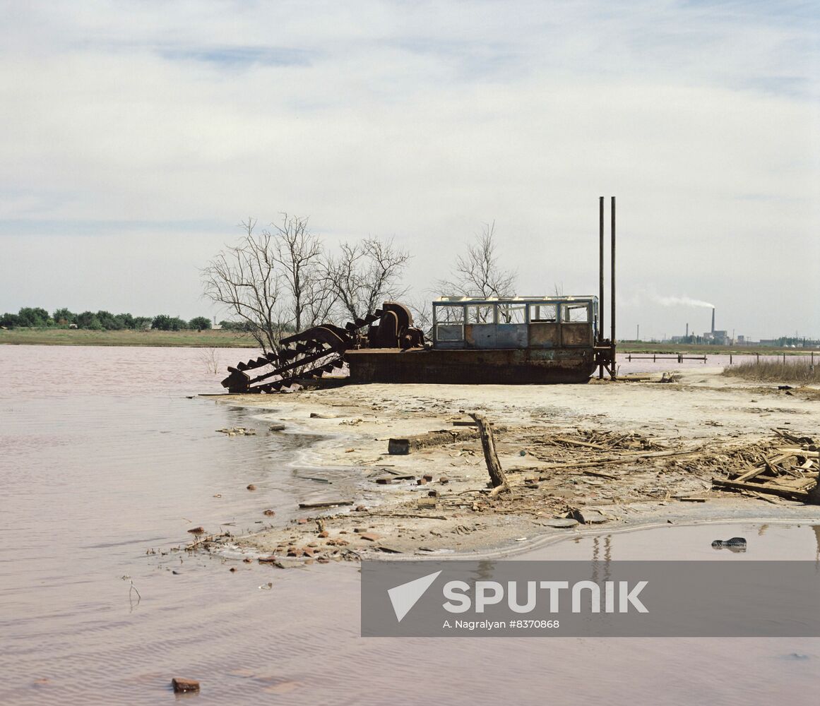 Ecological catastrophe on Volga