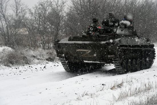 Russia Ukraine Military Operation Tank Unit