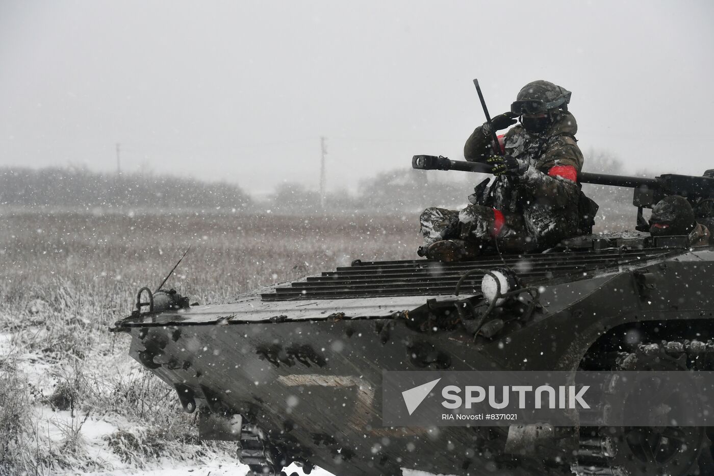 Russia Ukraine Military Operation Tank Unit