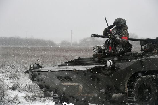 Russia Ukraine Military Operation Tank Unit