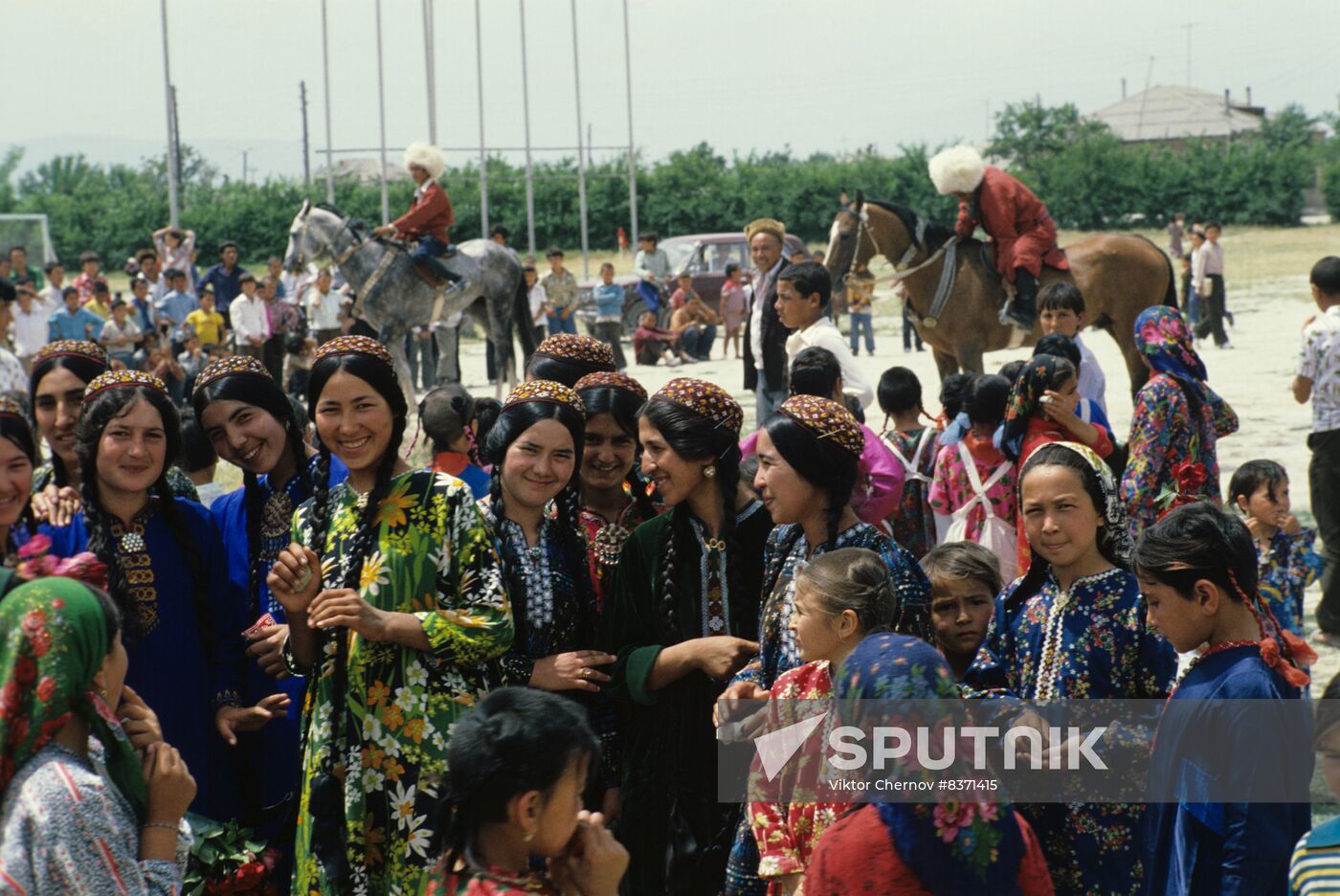 40 Years of Turkmenistan collective farm