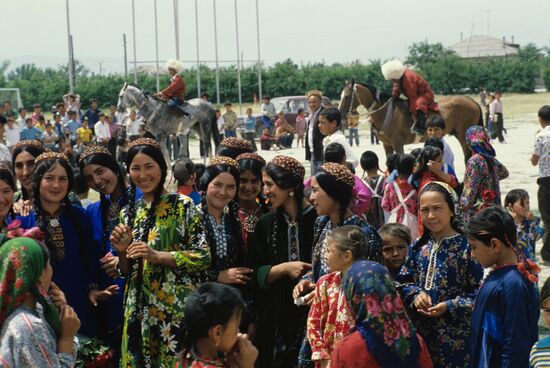 40 Years of Turkmenistan collective farm