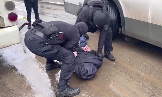 Russia Ukraine Intelligence Agent Detention