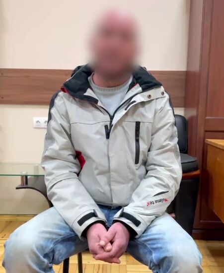 Russia Ukraine Intelligence Agent Detention