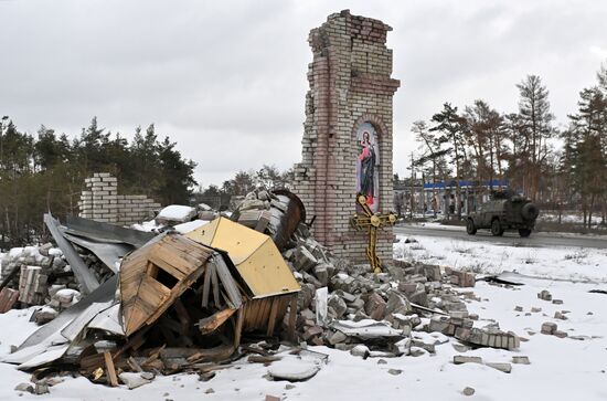 Russia Ukraine Military Operation Shelling