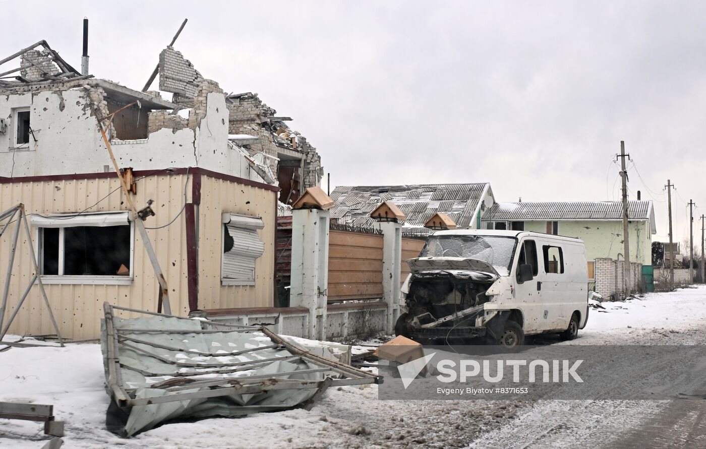 Russia Ukraine Military Operation Shelling