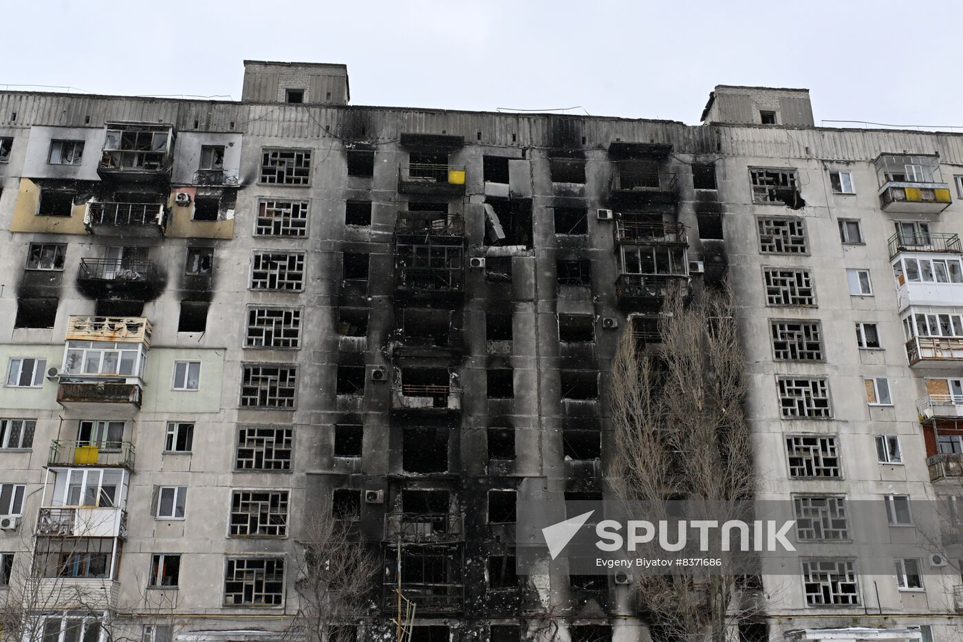 Russia Ukraine Military Operation Shelling
