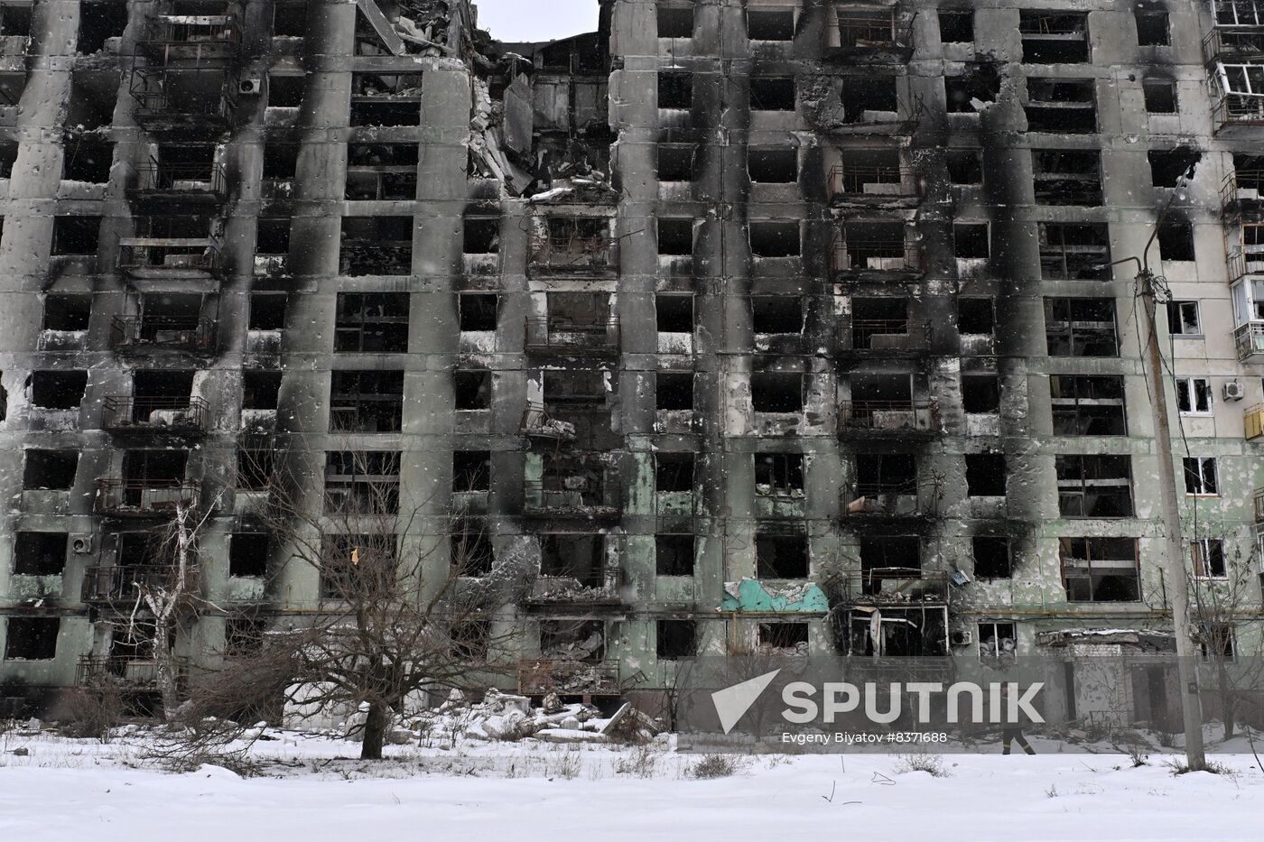 Russia Ukraine Military Operation Shelling