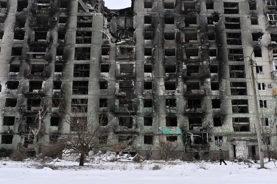 Russia Ukraine Military Operation Shelling