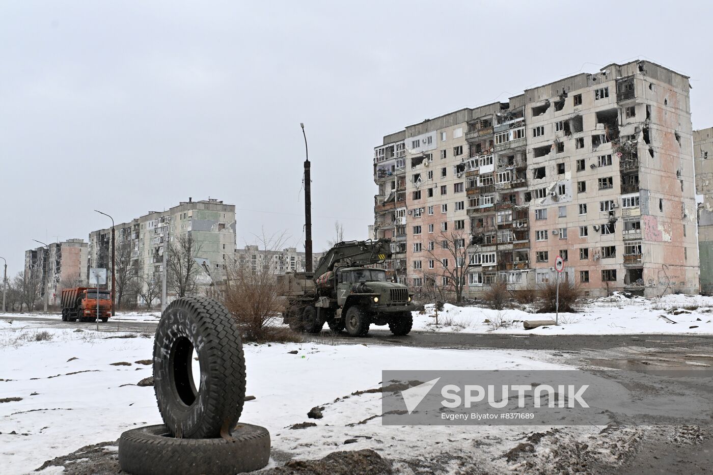 Russia Ukraine Military Operation Shelling
