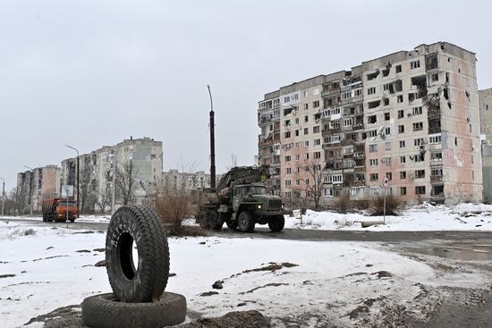 Russia Ukraine Military Operation Shelling