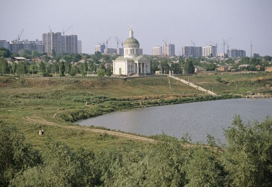 New residential area Severny in Rostov-on-Don