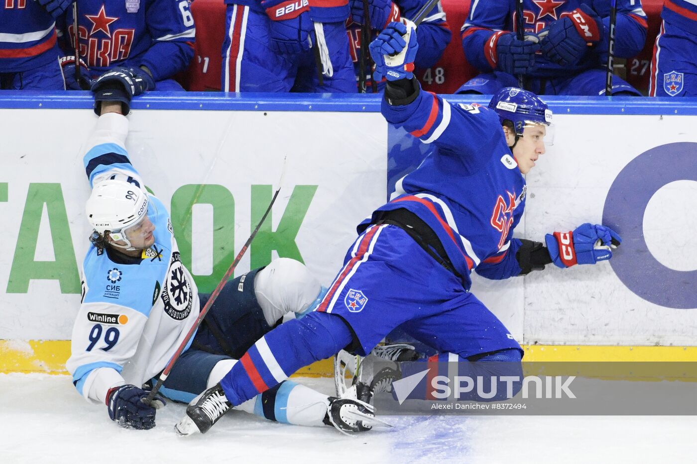 Russia Ice Hockey Kontinental League SKA - Sibir