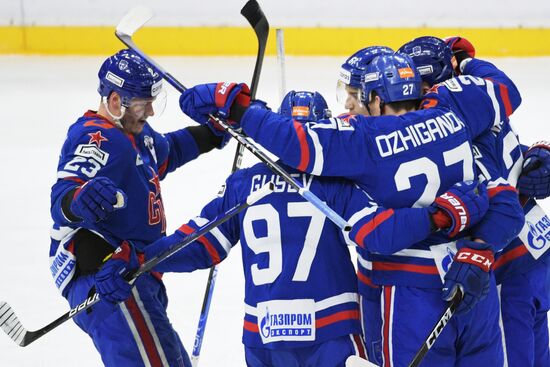 Russia Ice Hockey Kontinental League SKA - Sibir