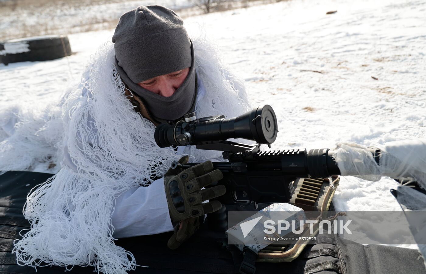 Russia Ukraine Military Operation Snipers