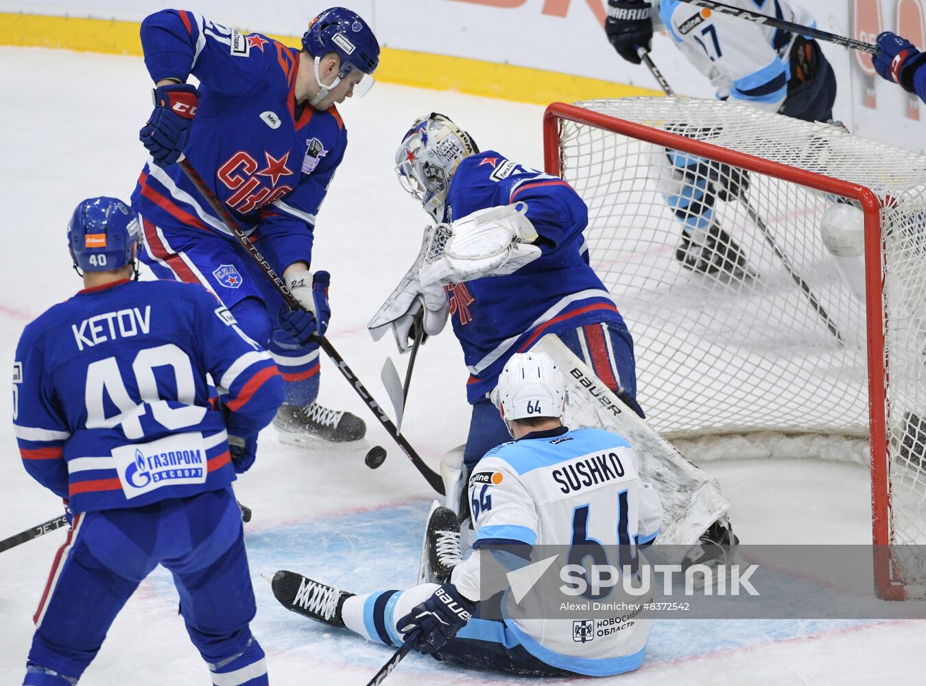 Russia Ice Hockey Kontinental League SKA - Sibir