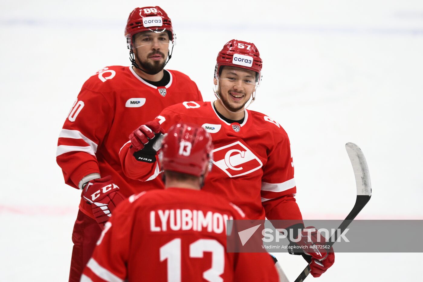 Russia Ice Hockey Kontinental League Spartak - Dynamo