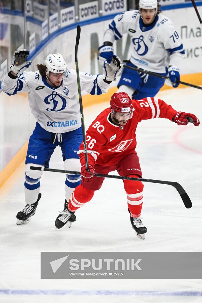 Russia Ice Hockey Kontinental League Spartak - Dynamo