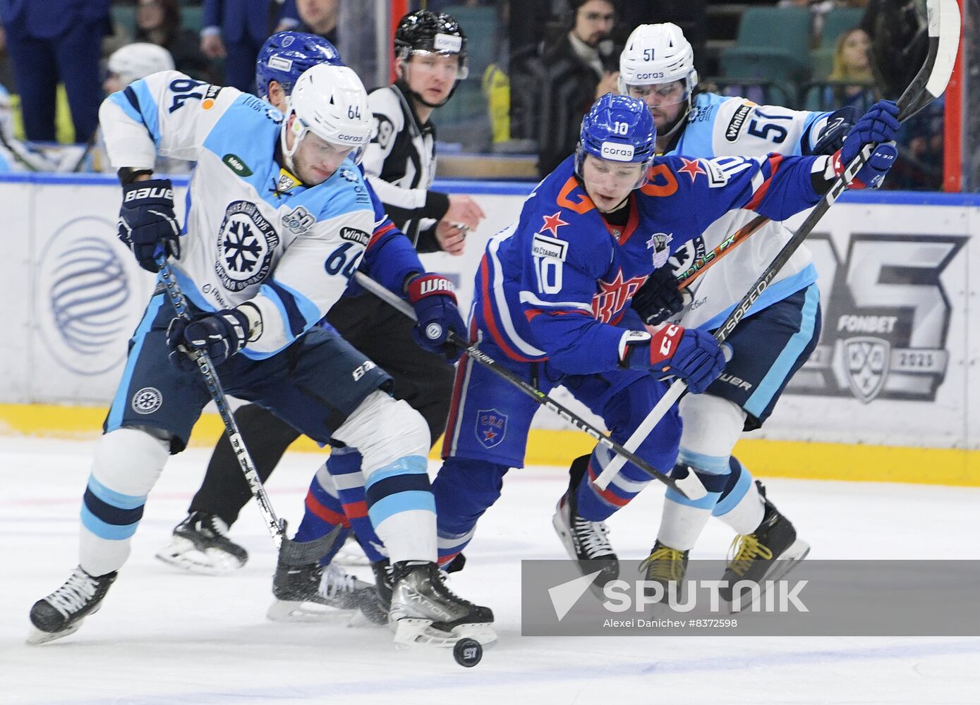 Russia Ice Hockey Kontinental League SKA - Sibir