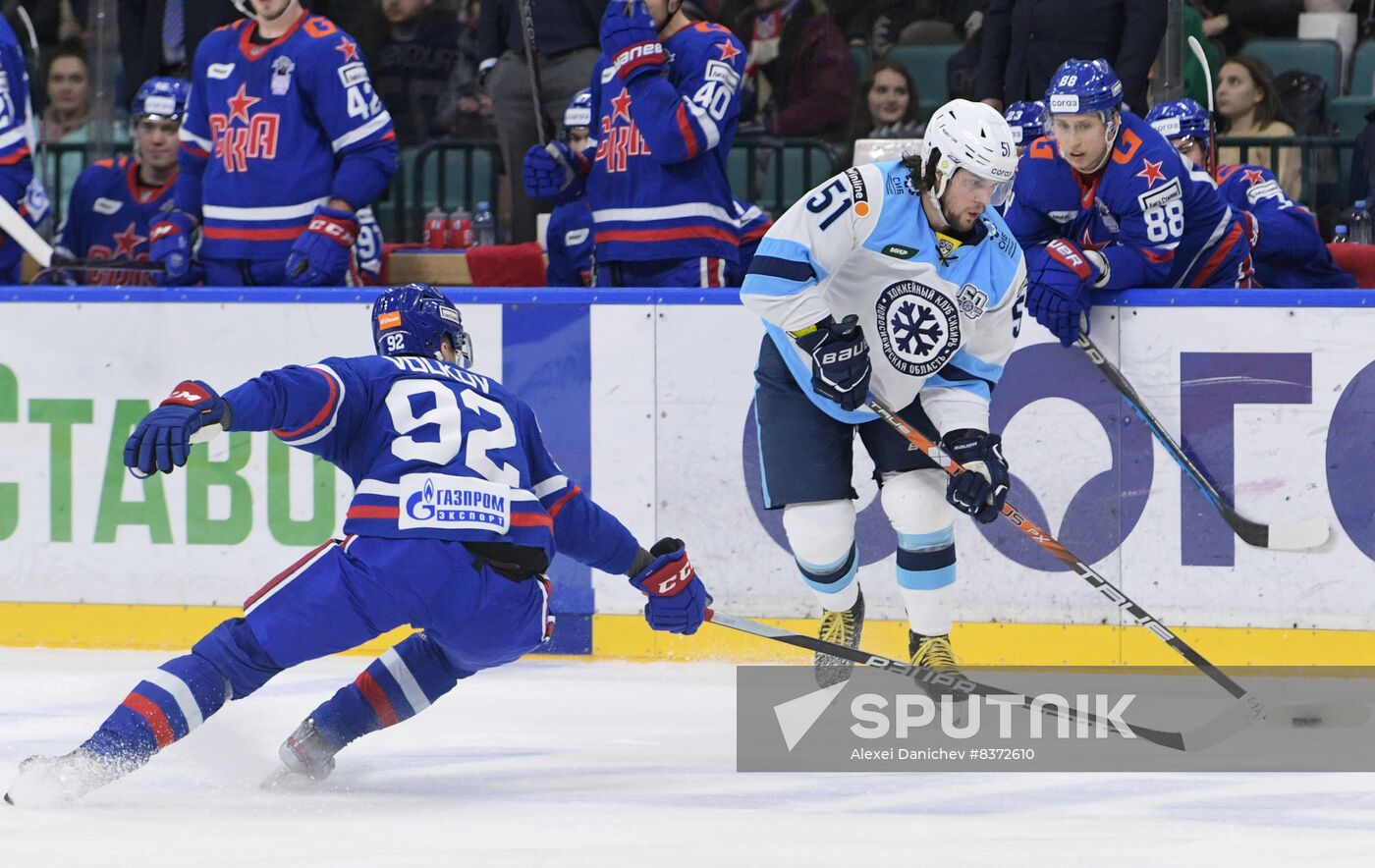 Russia Ice Hockey Kontinental League SKA - Sibir