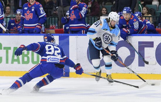 Russia Ice Hockey Kontinental League SKA - Sibir