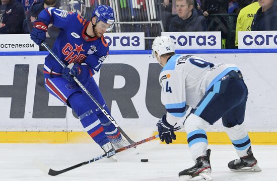 Russia Ice Hockey Kontinental League SKA - Sibir